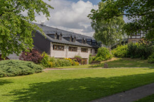 Grünes Pausengelände