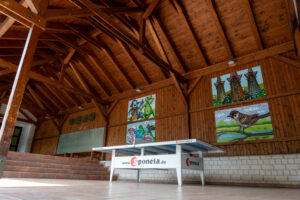 Grünes Pausengelände